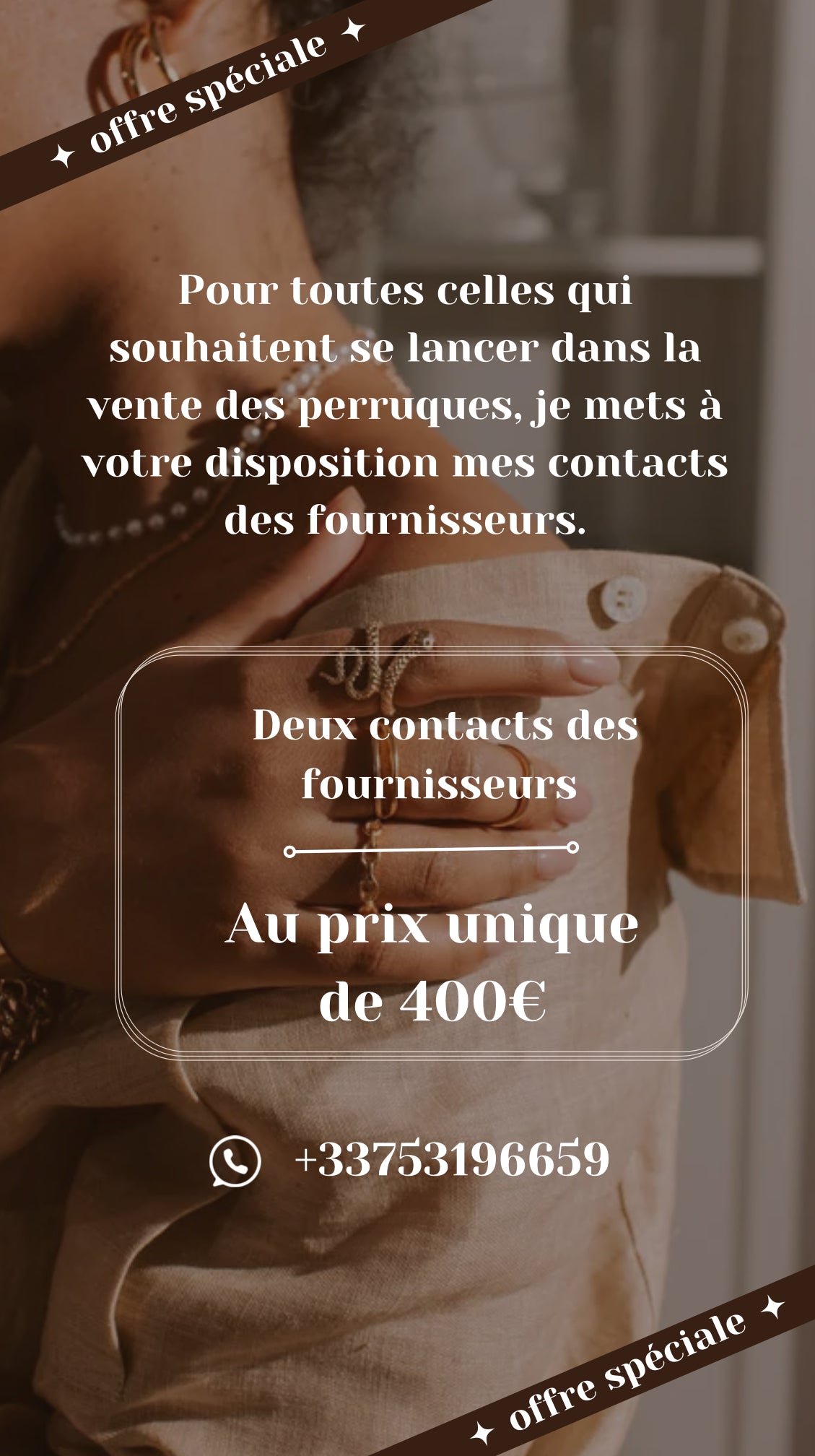 Contact des fournisseurs