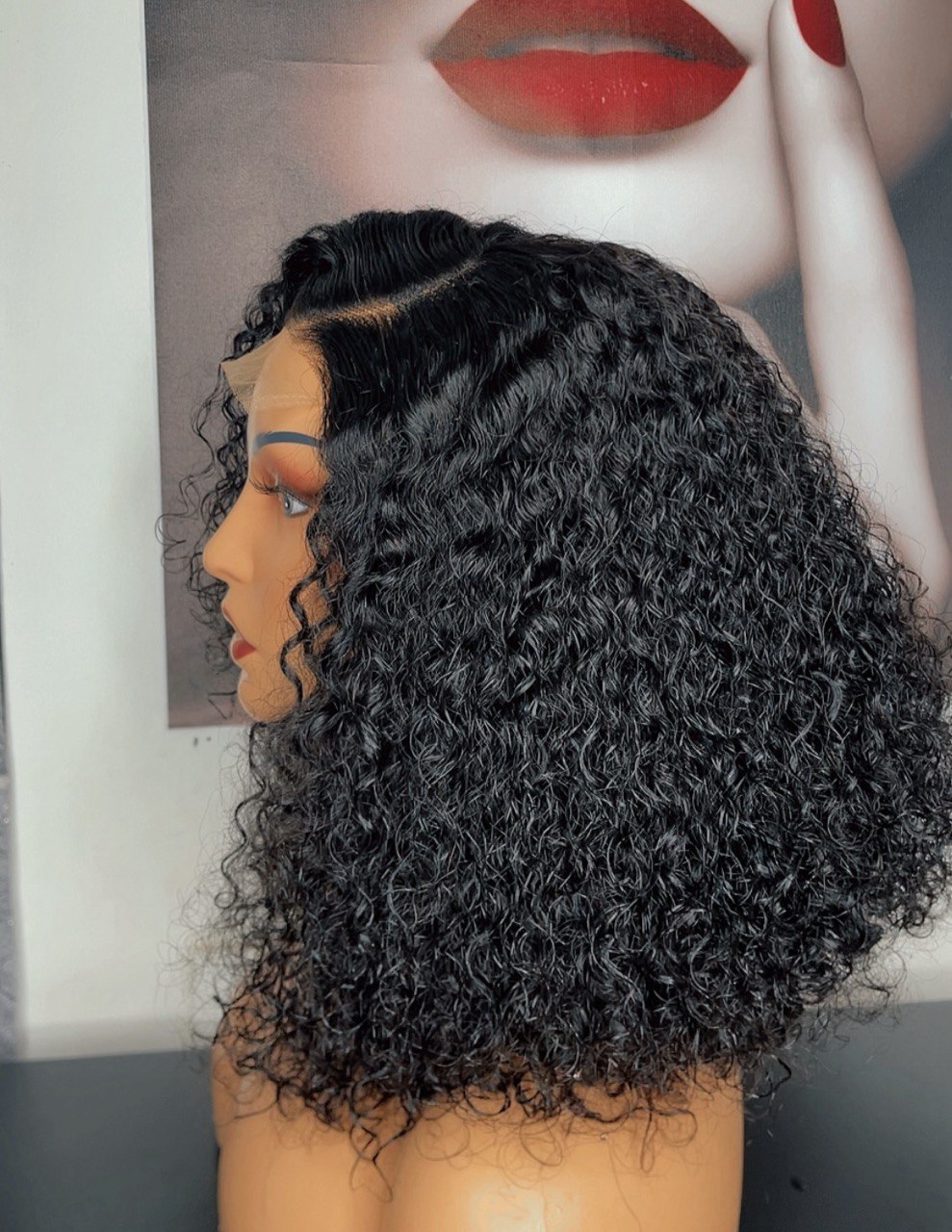 Curly pixie